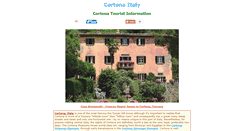 Desktop Screenshot of cortona-italy.com
